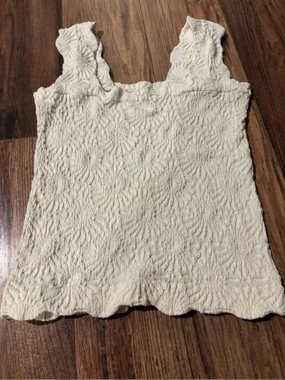 Free People Intimately Love Letter Cami Cream Ivory Tank XS/S